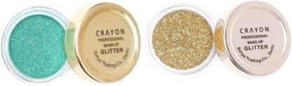 crayon Golden & Sea Glitter Pack of 2