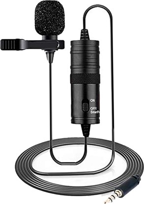 Clip-On Lavalier Microphone 3.5Mm Jack Mini Wired Condenser Microphone Mic Yaka Mikrofonu For Smartphones Laptop Micro Cravate,1 