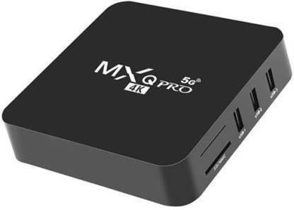 motif Hoist Execution SYSTENE MX Q Pro 5G Android 10.1 TV Box With 4K Ultra HD Vedio Resolution &  2.4G Wifi Speed (RAM 2GB & ROM 16GB) Media Streaming Device (Black) Media  Streaming Device -