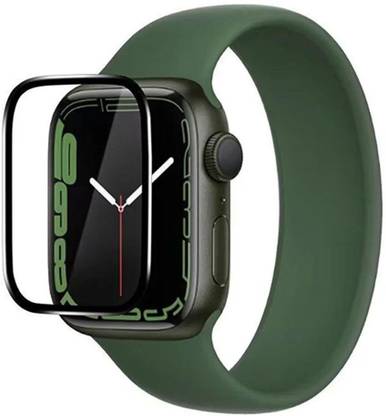 CallSmith Screen Guard for Apple watch series 7 41mm, Full Cover 3D Curved  Plating Soft PMMA Film Screen Protector - CallSmith : Flipkart.com