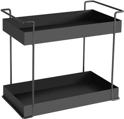 shiok decor 2 Tier Wrought Iron Standing Rack, Cosmetic ...