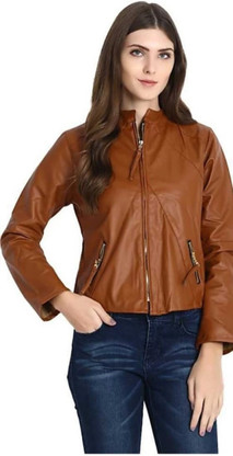 Women Leather Jacket Price in India 