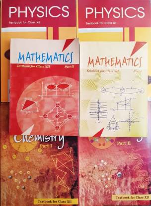 NCERT Science 12th Book Set (PCM) 1. Physics Textbook Part 1Part 2 2 ...