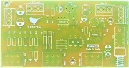 VASP Electronics Hi Gain Bass Treble Board with Dual input & Selector
