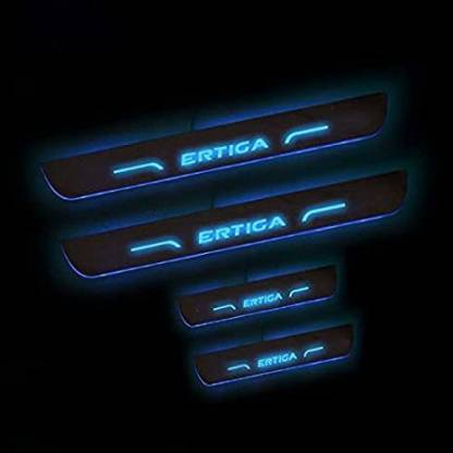 weed Inflate Get used to AUTO MOTO Royal Blue Black Beauty Base Led Illuminated Door Sill Plates led  Footsteps Scuff Plates Compatible for Maruti Suzuki Ertiga (Set of 4) Door  Sill Plate Price in India - Buy