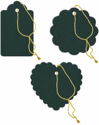 KREEPO 300pcs Designer Blank Craft Paper Label/ Note Garment ...