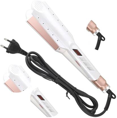 Kemy New Women Hair straightener 220-240V Professional Hair Care Rapid  Heating Ceramic Styling Tools Straight