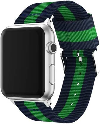 Viraan Nylon Straps compatible with APPLE Watch Series 7 6 5 4 3 SE,45mm  44mm 42mm Women Mens Replacement Band Fitness Sports Smart Watch Strap  Price in India - Buy Viraan Nylon