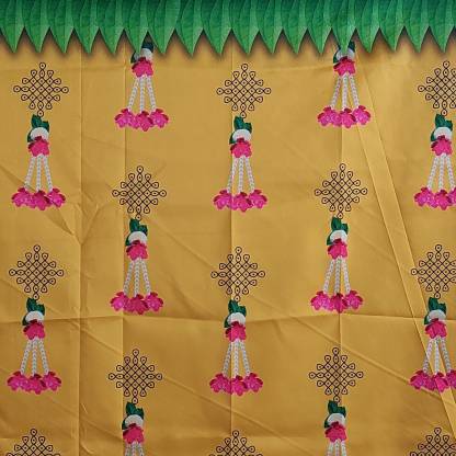 Maxmi4U Designer Pooja Backdrops For Decorations Altar Cloth Price in India  - Buy Maxmi4U Designer Pooja Backdrops For Decorations Altar Cloth online  at 