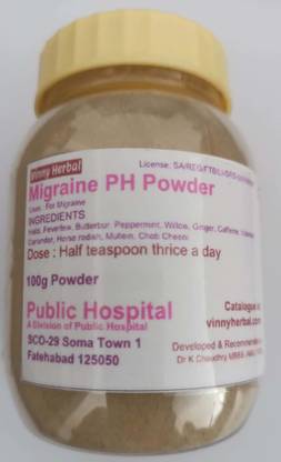 Vinny Herbal Migraine VH Chooran