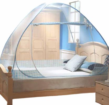 Binzo Nylon S Mosquito Net, Pop Up Mosquito Net For Single Bed