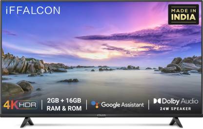 iFFALCON 108 cm (43 inch) Ultra HD (4K) LED Smart Android TV
