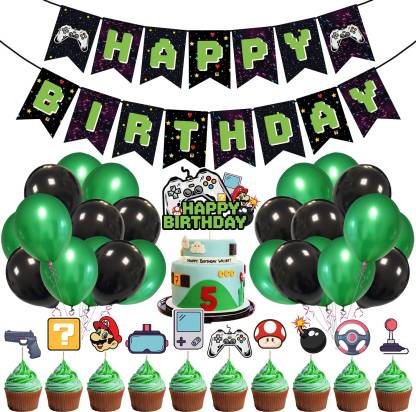 video game birthday party supplies