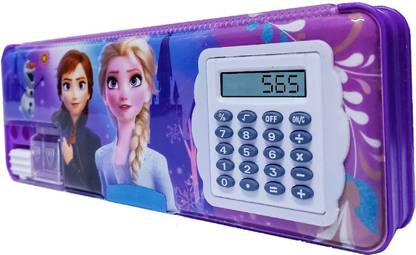 | CDT 2021 Cartoon Art Plastic Pencil Box Frozen Barbie Doll for And Disney Princess Kids Jumbo Pencil Box (set of 1 , Purple) Pencil boxes will intereset your child, Jombo | CDT 2021 Cartoon Art Plastic Pencil Box Frozen Barbie Doll for And Disney Princess Kids Jumbo Pencil Box (set of 1 , Purple) Pencil boxes will intereset your child, Jombo