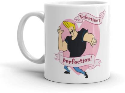 Mr UVD Johnny Bravo Cartoon Valentine Perfection Ceramic Coffee Mug Price  in India - Buy Mr UVD Johnny Bravo Cartoon Valentine Perfection Ceramic  Coffee Mug online at 