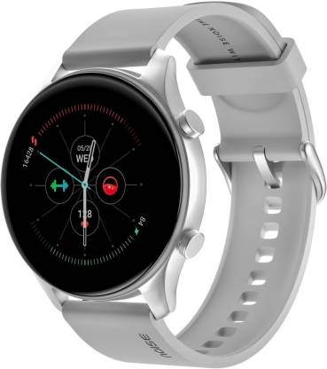 Noise Evolve 2 AMOLED with 42mm Dial Size Smartwatch  (Grey Strap, Regular)