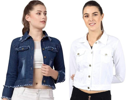 Women Denim Jacket Price in India - Buy 