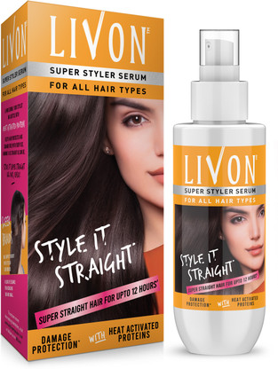 livon hair serum for straightening