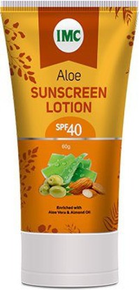 imc aloe sunscreen lotion