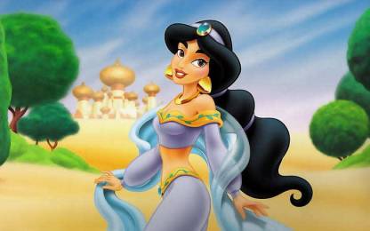 Jasmine Disney Princess Aladdin Cartoon Matte Finish Poster Photographic  Paper - Movies, Gaming, Music, Sports, Quotes & Motivation, TV Series  posters in India - Buy art, film, design, movie, music, nature and