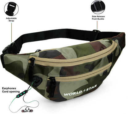 Worldstar rock army waist bag Waist Bag 