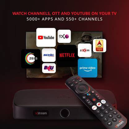 Airtel Xstream Only Android Box | 1 Month Hindi Premium Family HD Pack (For existing Airtel DTH Users Only) Price in India - Buy Airtel Xstream Only Android Box | 1 Month Airtel Xstream Only Android Box | 1 Month Hindi Premium Family HD Pack (For existing Airtel DTH Users Only) Price in India - Buy Airtel Xstream Only Android Box | 1 Month