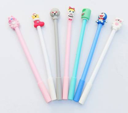 IDYLLIC Kids School Stationary / Cute Cartoon Pen for Kids (Multi Color  Pack of 7) Ball Pen - Buy IDYLLIC Kids School Stationary / Cute Cartoon Pen  for Kids (Multi Color Pack