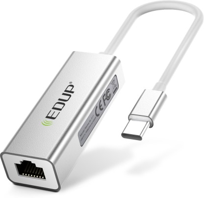 USB-C Type C à RJ45 Ethernet Lan Adaptateur Réseau Gigabit 10/100/1000 Mbit/s 