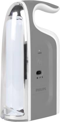 Philips 5W Siria Rechargeable LED Lantern Emergency Light (Grey)