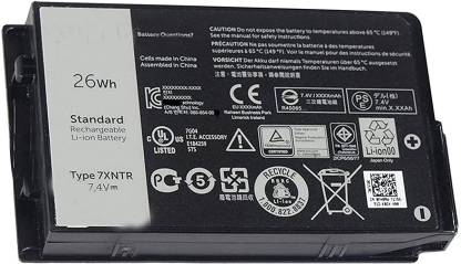 Kings 7HTX Laptop Battery Replacement for Dell Latitude 7202 7212 7220  Rugged Extreme Tablet Series Notebook 02JT7D 7XNTR FH8RW 4 Cell Laptop  Battery - Kings : 