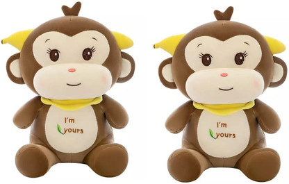 cute monkey plush toy