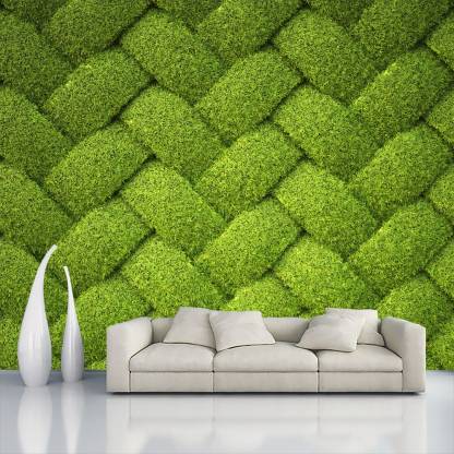 HD PRINT HOUSE Decorative Green Wallpaper Price in India - Buy HD PRINT  HOUSE Decorative Green Wallpaper online at 