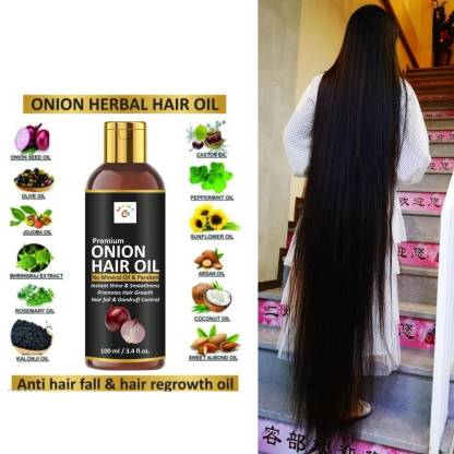 MFHL Best herbal hair oil for hair growth - To get long thick hair, prevent  hairfall, hairloss & dandruff Hair Oil - Price in India, Buy MFHL Best  herbal hair oil for