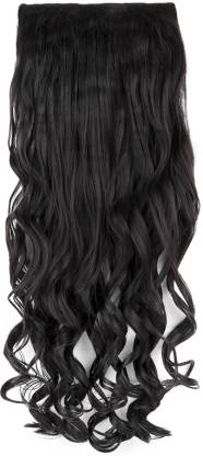 STREAK STREET CLIP-IN 30'' Beach Wavy Natural Black Hair Extension Price in  India - Buy STREAK STREET CLIP-IN 30'' Beach Wavy Natural Black Hair  Extension online at 