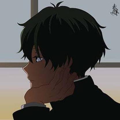 Sad Boy Hotaro Art Cartoon Sadboy Dark Hotarooreki Feeling Anime Matte ...
