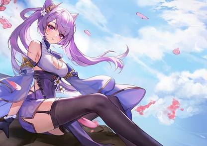 Genshin Impact Anime Girls Keqing Genshin Impact Stockings Thighs Matte Finish Poster Paper Print - Animation & Cartoons posters in India - Buy art, film, design, movie, music, nature and educational paintings/wallpapers Genshin Impact Anime Girls Keqing Genshin Impact Stockings Thighs Matte Finish Poster Paper Print - Animation & Cartoons posters in India - Buy art, film, design, movie, music, nature and educational paintings/wallpapers