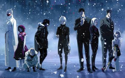 Tokyo Ghoul Anime Manga Series Matte Finish Poster Paper Print ...