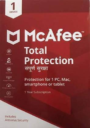 McAfee Total Security 1 User 1 Year - Buy McAfee Total ...