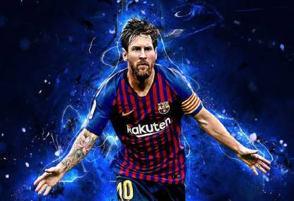 Smoky Design soccer lionel messi fc barcelona wallpaper Paper Poster Price  in India - Buy Smoky Design soccer lionel messi fc barcelona wallpaper  Paper Poster online at 