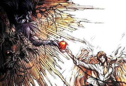 gc616kHq death note yagami light ryuk the creation of adam wallpaper Poster  Paper Print - Decorative posters in India - Buy art, film, design, movie,  music, nature and educational paintings/wallpapers at 