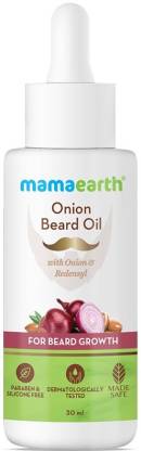 MamaEarth Onion Beard Oil with Onion and Redensyl For Beard growth