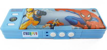 | CHIRPLY Big Geometry Box with Number Password Lock & Compass Navigation, 2-Sided Multi-Button Case for School, Birthday Gift for Girls & Boys Art Plastic Pencil Box - Box | CHIRPLY Big Geometry Box with Number Password Lock & Compass Navigation, 2-Sided Multi-Button Case for School, Birthday Gift for Girls & Boys Art Plastic Pencil Box - Box