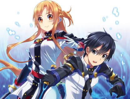 Sword Art Online Anime Series Matte Finish Poster Paper Print - Animation & Cartoons posters in India - Buy art, film, design, movie, music, nature and educational paintings/wallpapers at Sword Art Online Anime Series Matte Finish Poster Paper Print - Animation & Cartoons posters in India - Buy art, film, design, movie, music, nature and educational paintings/wallpapers at