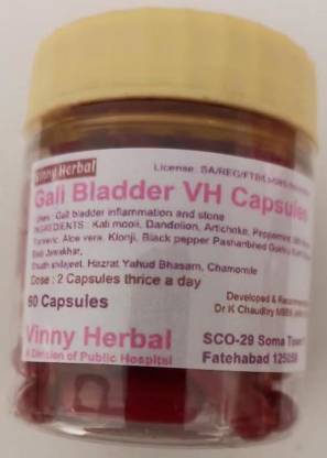 Vinny Herbal Gall Bladder VH Capsules