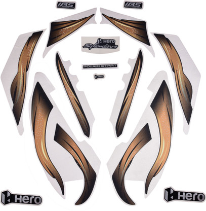 hero splendor firefly golden