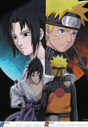 Naruto Uzumaki and Sasuke Uchiha Self Adhesive Laminated Poster |Naruto Shippuden Wallpaper | Sticker For Gaming Room | 100% Eco Friendly 3D Poster - Animation & Cartoons posters in India - Buy Naruto Uzumaki and Sasuke Uchiha Self Adhesive Laminated Poster |Naruto Shippuden Wallpaper | Sticker For Gaming Room | 100% Eco Friendly 3D Poster - Animation & Cartoons posters in India - Buy