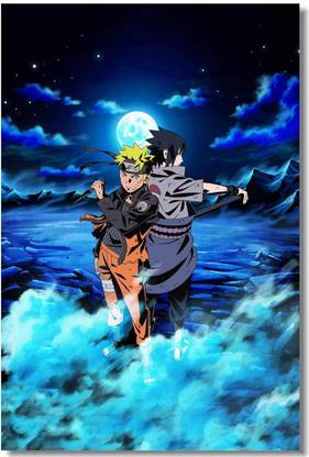 Naruto Uzumaki and Sasuke Uchiha Self Adhesive Laminated Poster |Naruto Shippuden Wallpaper | Sticker For Gaming Room | 100% Eco Friendly 3D Poster - Animation & Cartoons posters in India - Buy Naruto Uzumaki and Sasuke Uchiha Self Adhesive Laminated Poster |Naruto Shippuden Wallpaper | Sticker For Gaming Room | 100% Eco Friendly 3D Poster - Animation & Cartoons posters in India - Buy