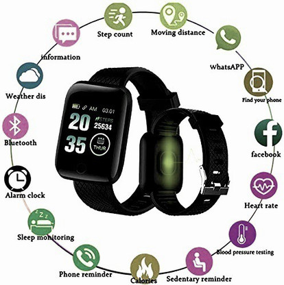 Stybits ID116 Plus Bluetooth Smart Fitness Band Smartwatch Price in India -  Buy Stybits ID116 Plus Bluetooth Smart Fitness Band Smartwatch online at  Flipkart.com