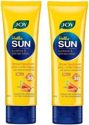 joy anti tan cream