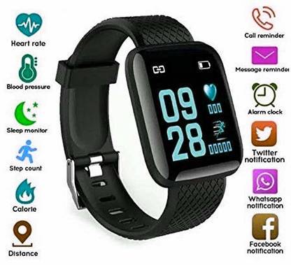 Id 116 smart watch price Clearance